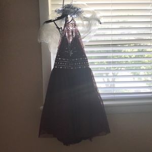 Burgundy Homecoming Dress